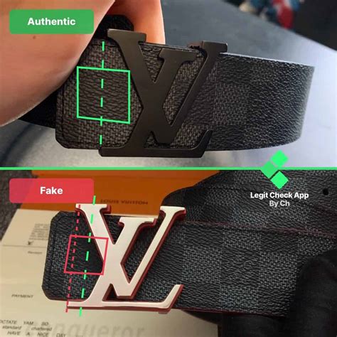 lv belt real or fake|louis vuitton belt authenticity check.